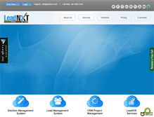 Tablet Screenshot of leadnxt.com